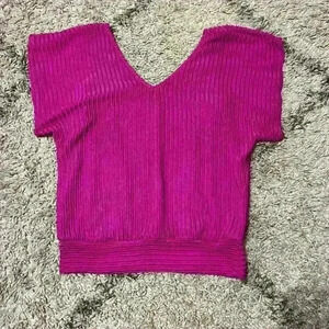 October breast cancer awareness unique blouse size L (J147)